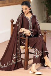 Brown Pearl Shawl